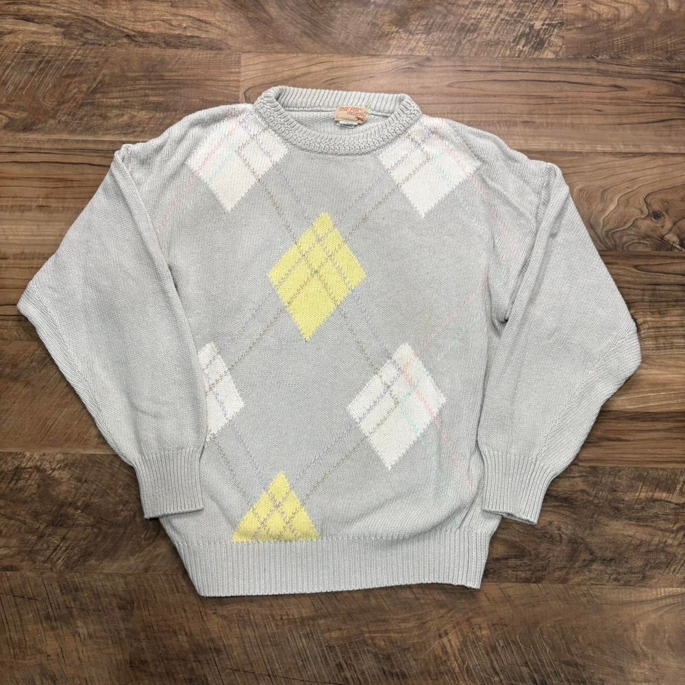 Vintage 90s The Fox Collection Knit Sweater